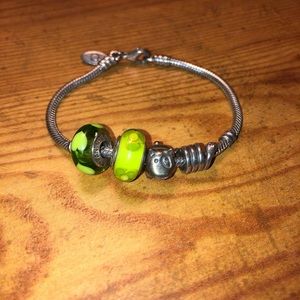 Pandora Bracelet with 4 Charms